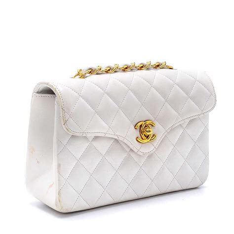 chanel white crossbody bag|chanel crossbody bag price.